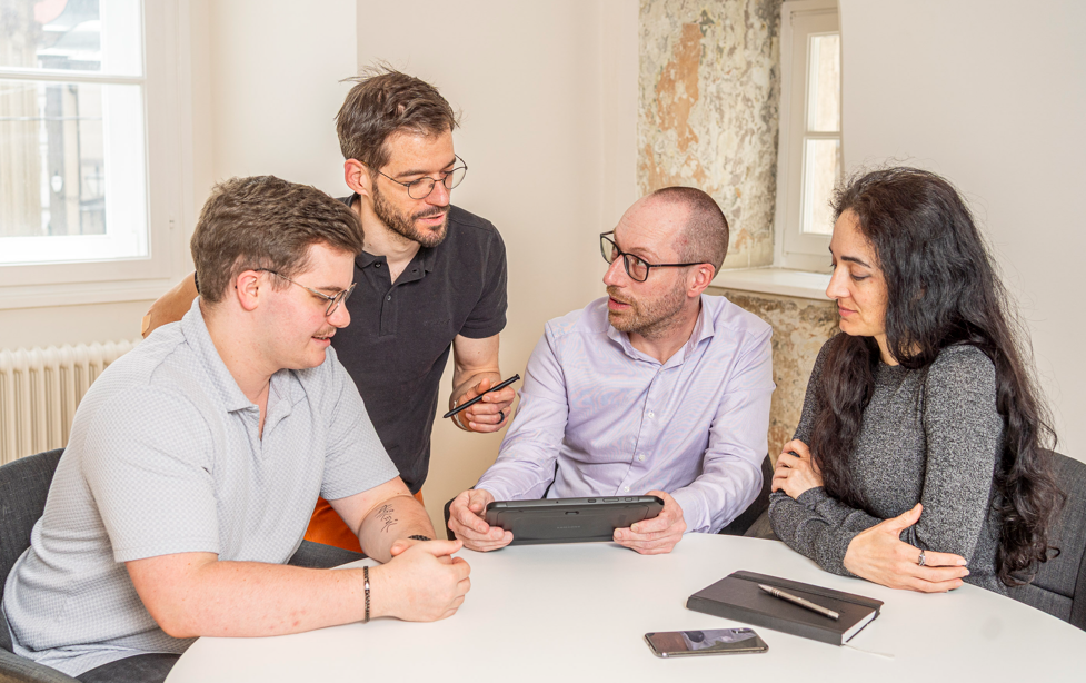 App-Team-Besprechung