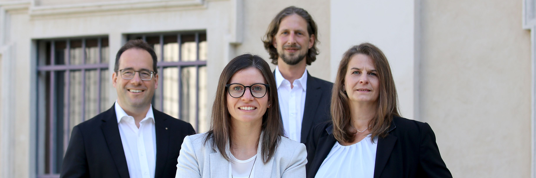 Die 4 Geschäftsfüher:innen der axtesys